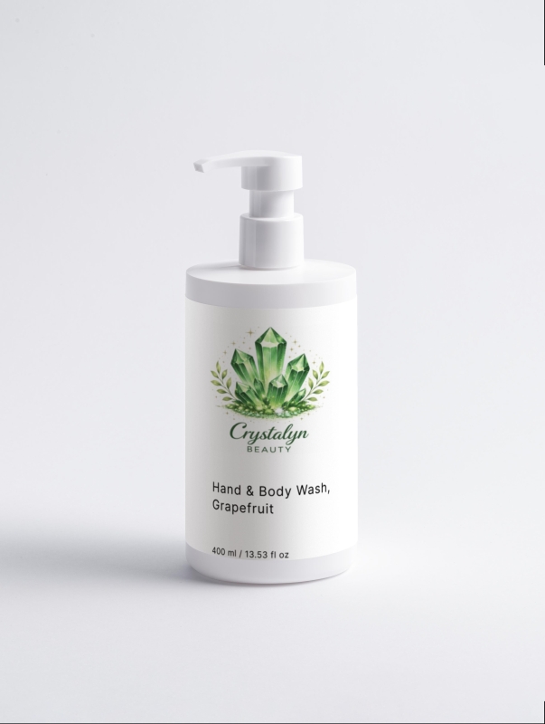 Crystalyn Beauty Hand & Body Wash, Grapefruit