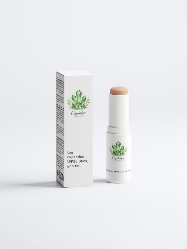 Crystalyn Beauty Sun Protection SPF50 Stick, with tint